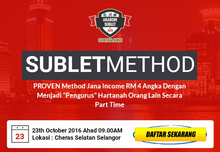 Program SubletMethod Oct 2016